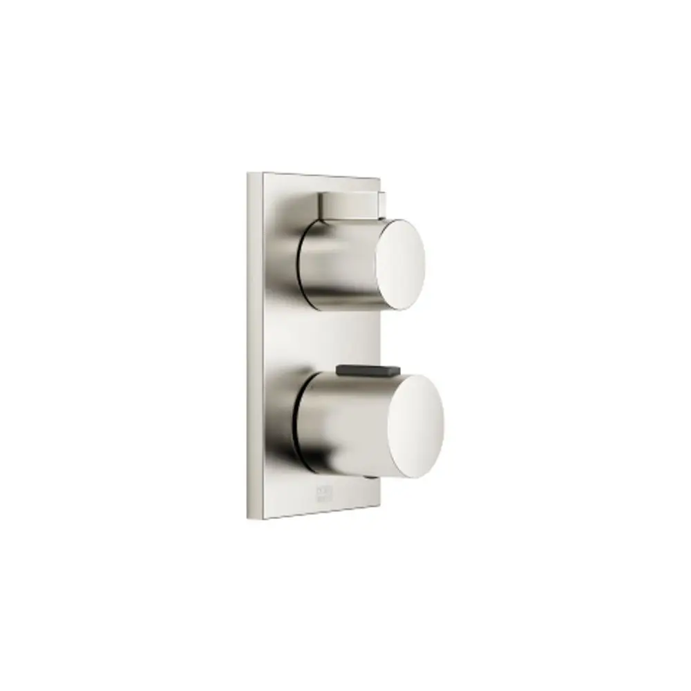 DORNBRACHT UP-Thermostat mit Einweg-Mengenregulierung SERIENSPEZIFISCH 36425670 Platin gebürstet, 36425670-06 Galeriebild 1